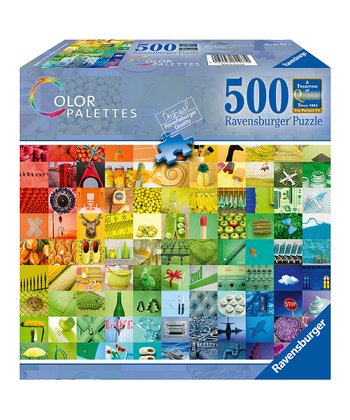 Ravensburger Color Palettes 99 Daily Colors 500 Piece Puzzle image 0